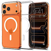 Чохол Spigen для iPhone 17 Pro - Liquid Crystal MagFit, White (ACS10396)