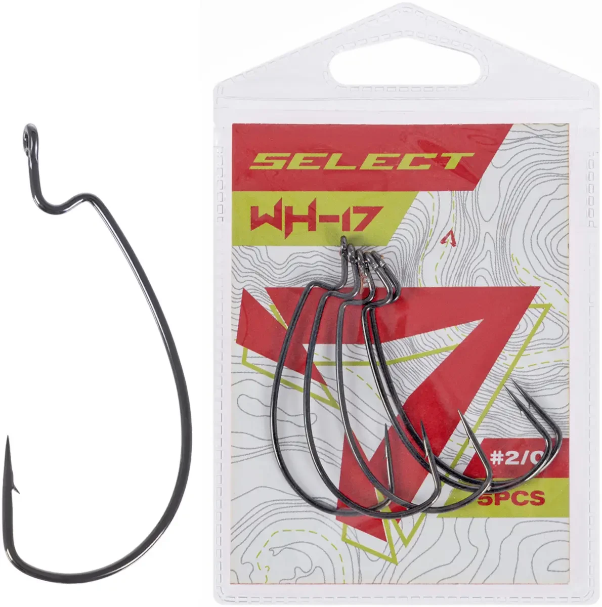Гачок Select WH-17 #2/0 (5 шт/уп)