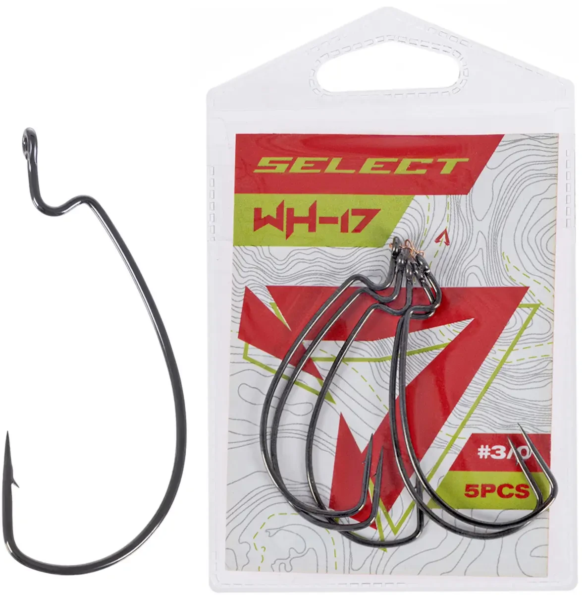 Гачок Select WH-17 #3/0 (5 шт/уп)