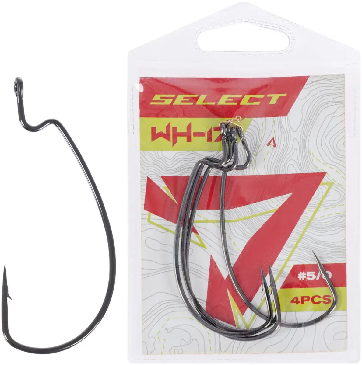 Гачок Select WH-17 #5/0 (4 шт/уп)