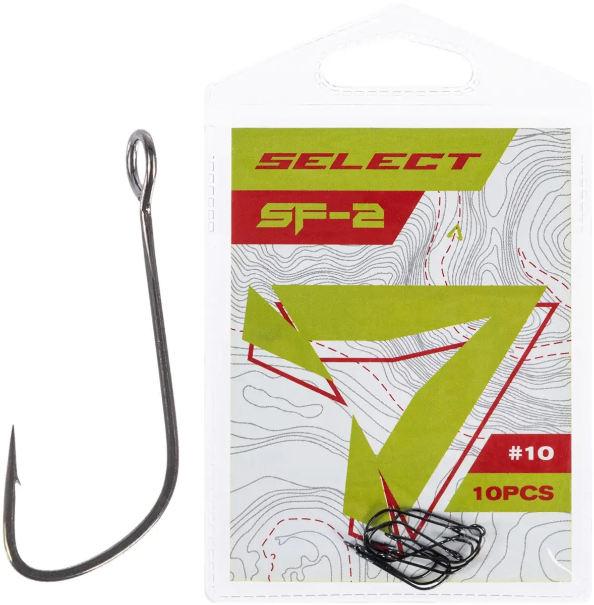 Гачок Select SF-2 Sport Finesse #10 (10 шт/уп)