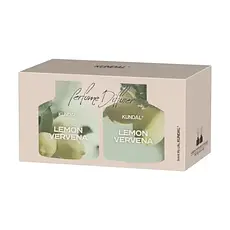 Аромадифузор для дому Лимон та Вербена Kundal Perfume Diffuser Lemon Verbena 200ml (набір 2 шт)