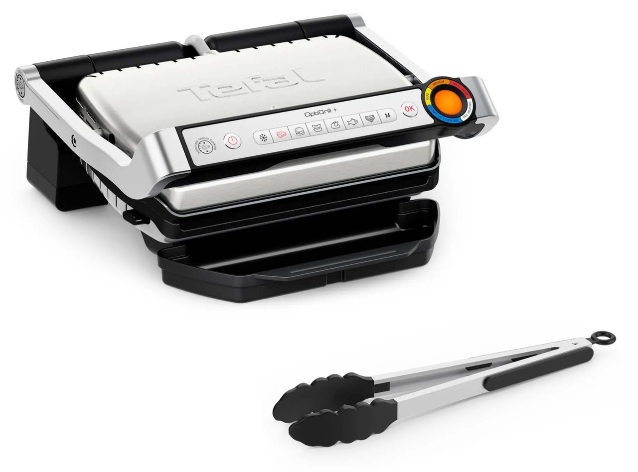 Електрогриль притискний Tefal OptiGrill+ GC718D10