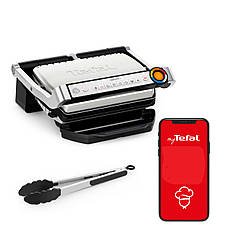 Електрогриль притискний Tefal OptiGrill+ GC718D10, фото 4