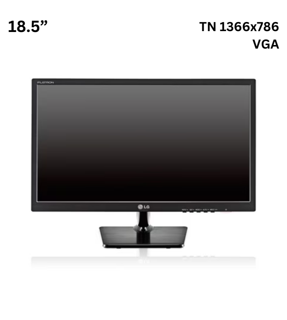 Монітор 18.5" LG Flatron E1942C-BN/HD 1366x768 TN LED/ VGA Б/В