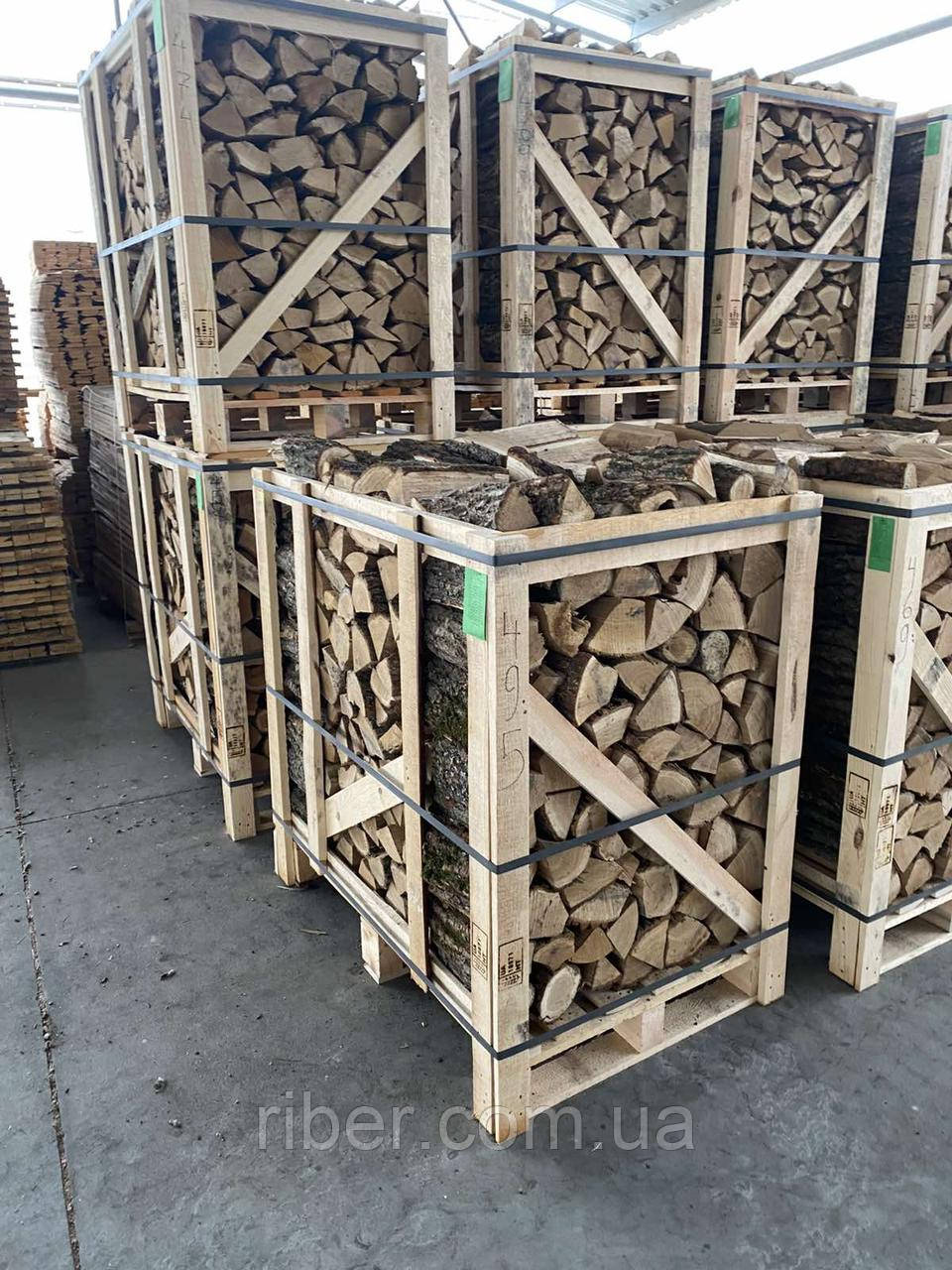 Дубові дрова камерної сушки 10% - сухі колоті, доставка Київ та область