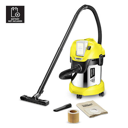 Професійний пилосос Karcher WD 3 Battery Premium (1.629-950.0) - комплектація без акумулятора, фото 1