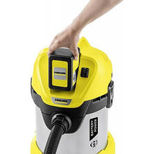 Професійний пилосос Karcher WD 3 Battery Premium (1.629-950.0) - комплектація без акумулятора, фото 2