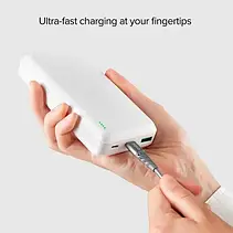 Зовнішній акумулятор SBS Powerbank 20000 mAh White (TTBB20000PD20W), фото 5