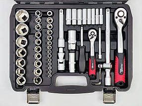 Набір інструментів 5в1 (набір інструментів 108 од. + набір ключів комбінованих на полотні 12 од + професійний набір інструментів, фото 4