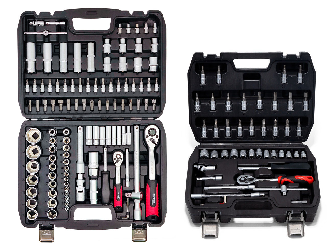 Набір інструментів 108 од. + Набір інструментів 46 од. 1/4" Profline 61085-306
