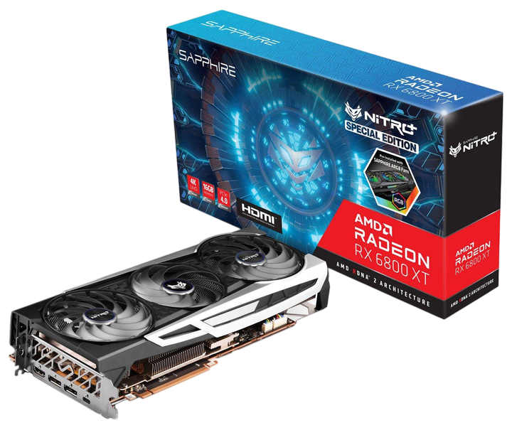 Відеокарта AMD Radeon RX 6800 XT 16GB Sapphire Nitro+ SE (11304-01) Б/В