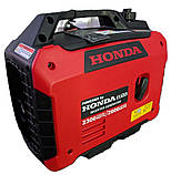 Інверторний електрогенератор Honda EU22i компактний бензиновий стартер ручний 2,3 кВт, фото 4