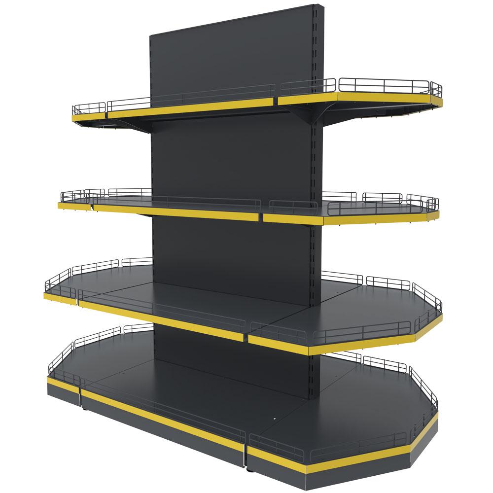 Торговий стелаж TSО-3 (1815х950) острівний, фото 1