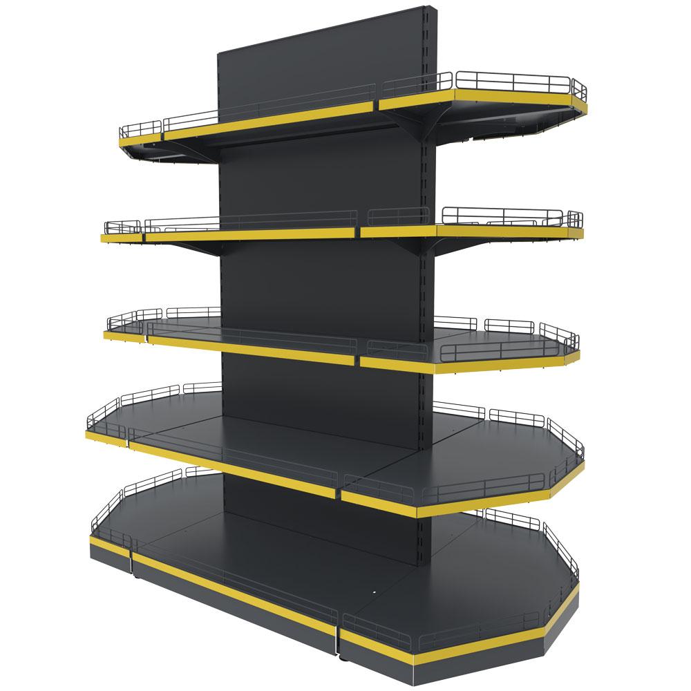 Торговий стелаж TSО-5 (2035х950) острівний, фото 1