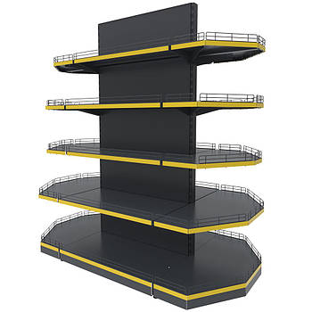 Торговий стелаж TSО-5 (2035х950) острівний