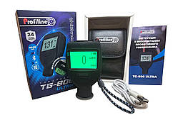 Товщиномір фарби профісійний  Profiline TG-800 Ultra Новинка 2025 року  (6000мкм, Fe/Zn/NFe/Putty, Android/iOS)