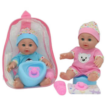 Пупс вініловий Happy Baby (30 см, п'є воду, ходить у туалет, 2 кольори) G488635-E02-1