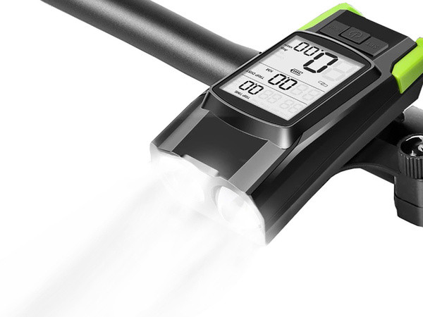 Передній задній привели велосипед лампи бездротовий лічильник гучний ріг 3 в 1