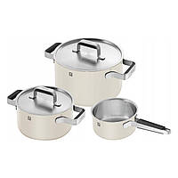 Набір каструль Zwilling J.A. Henckels Pure Ivory 3 шт 1028807