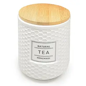 Банка для чаю MC4053-T "Monogram" 700 мл., розмір 11-11-13см.