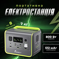 Портативна зарядна станція для мобільних пристроїв 800 Вт Автономна зарядна станція 1 розетка Зарядна станція для ноутбука