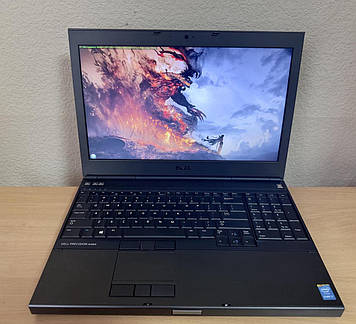 Ігровий ноутбук Dell Precision M4800 15.6" i7-4810MQ 4ядра/16GB DDR3/512 Gb SSD/Nvidia Quadro K1100M 2Gb