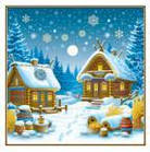 Серветка Luxy Зимові хатинки