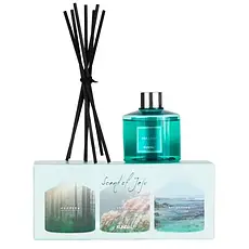 Аромадифузор для домy "Острів Чеджу" Kundal Perfume Diffuser Jeju Edition 200ml*3шт (набір)