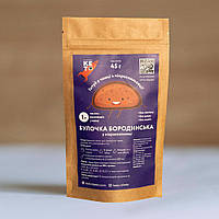 КетоРакета Суміш для приготування в мікрохвильовій печі Кето Булочка Бородинська, безглютенова суміш, 45г