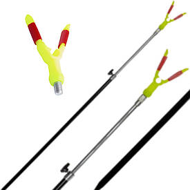 Підставка телескопічна GLADIATOR ZJ01-120 червоно-жовта (GL4155)