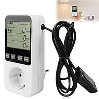 Термогігростат 230V із LCD-дисплеєм — це розумний цифровий контролер температури та вологості, який автоматично регулює мікрокліма