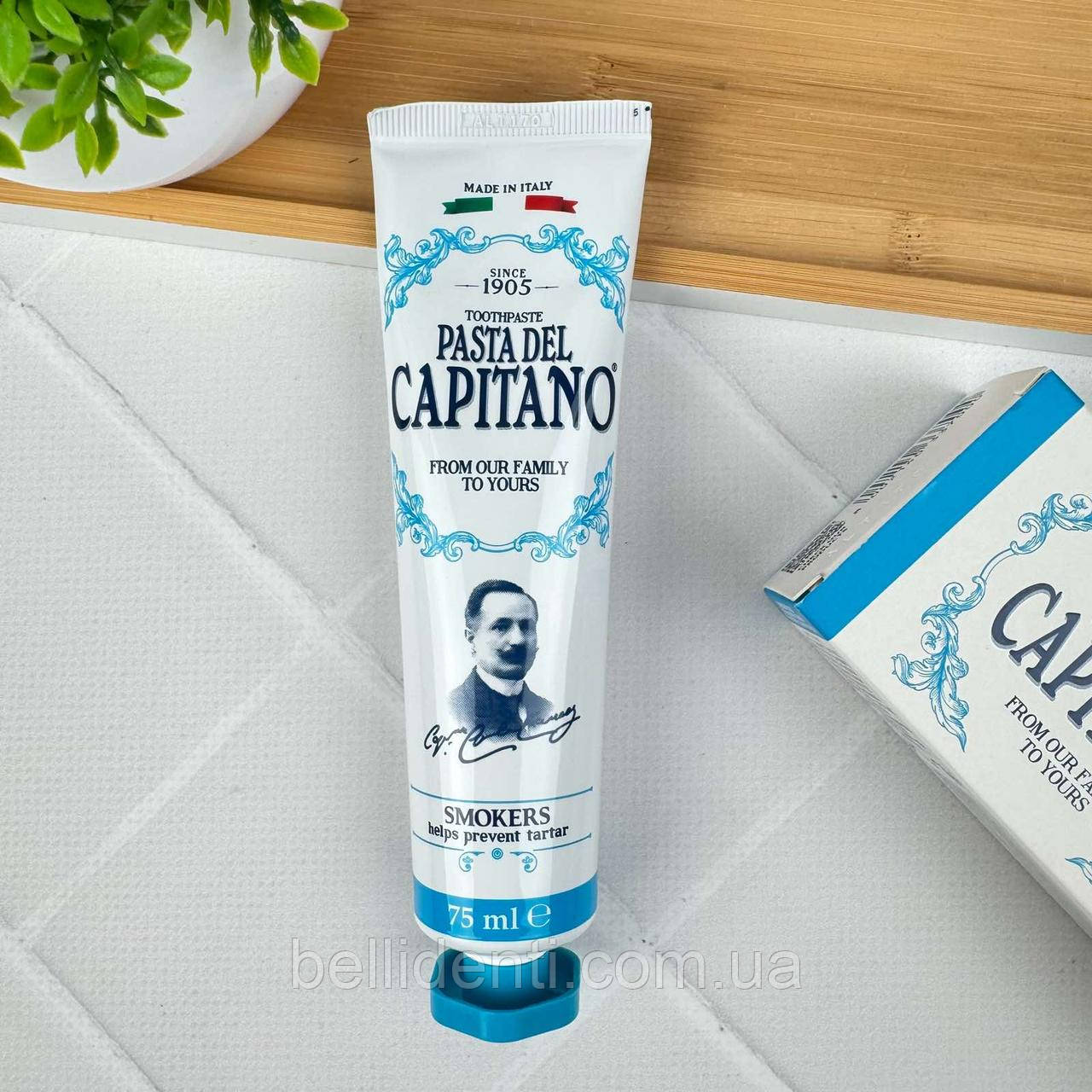 Зубна паста Pasta Del Capitano 1905 для курців, 75 мл