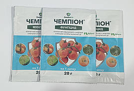 Фунгіцид Чемпіон 20 г – мідний захист від грибкових хвороб