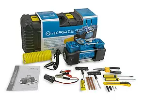 Компресор автомобільний із набором інструментів KRAISSMANN 123 MLK 12VC
