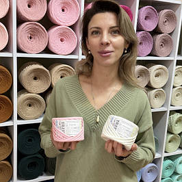 Трикотажна пряжа BARWA 5-7 мм ( 50 м )