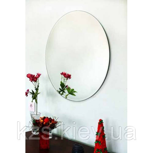 Дзеркало з фацетом 10 мм, д-650, фото 1