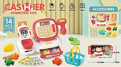 Дитяча каса касовий апарат 668-33, підсвітка, звук, калькулятор