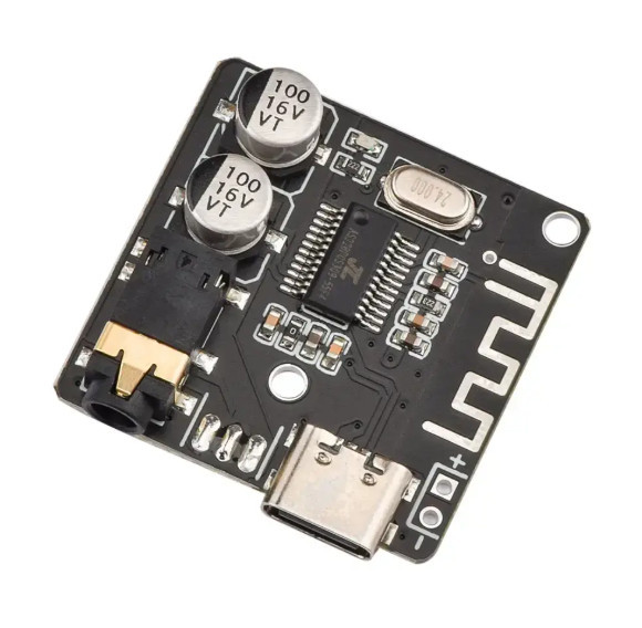 Xy bt mini bluetooth 5.0 3.7-5V jack bt передатчик TYPE C, фото 1