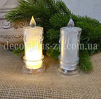 Свічка LED декоративна 11*4см