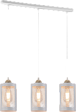 Люстра підвісна в стилі лофт Sirius XA3224/3 WH+FGD