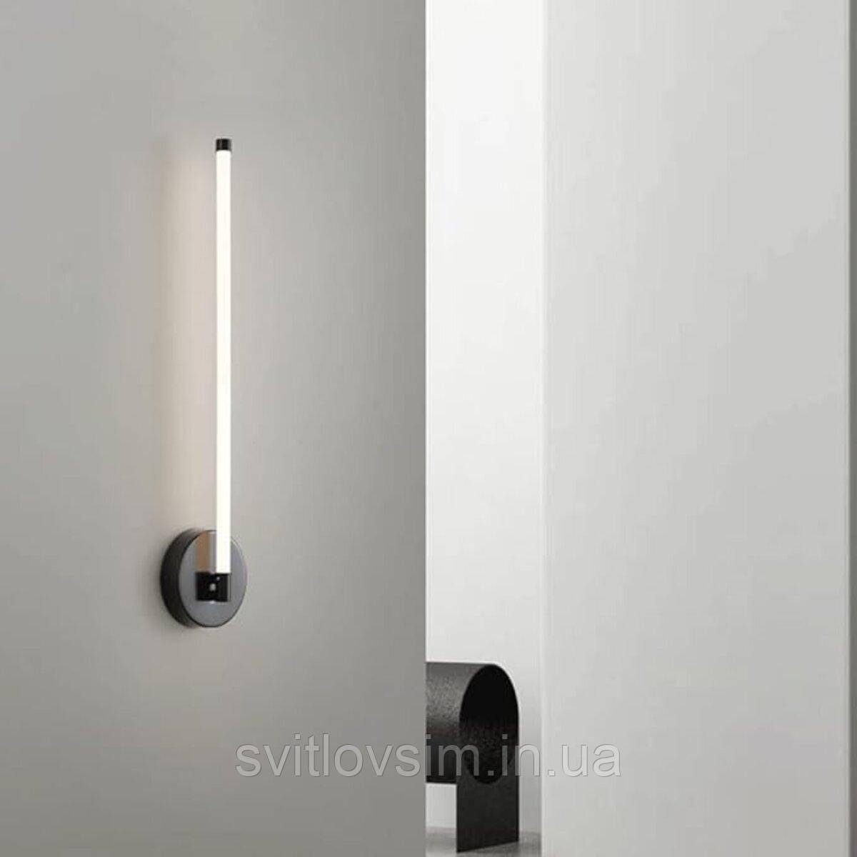 Бра настінне світлодіодне VALESO THB63812-1 10W чорне, фото 1