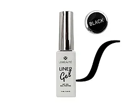 Гель-лайнер для нігтів Lilly Beaute Liner gel 10 мл чорний