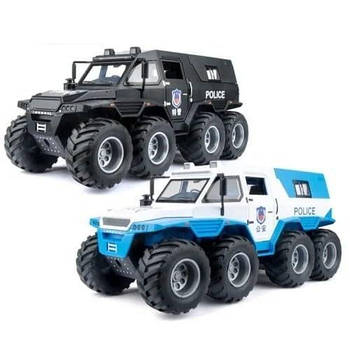 Машинка SHAMAN CONQUERORS POLICE CARS (маштаб 1:24, 8x8 ATV, 2 кольори, світло, звук) G458920-DC24313
