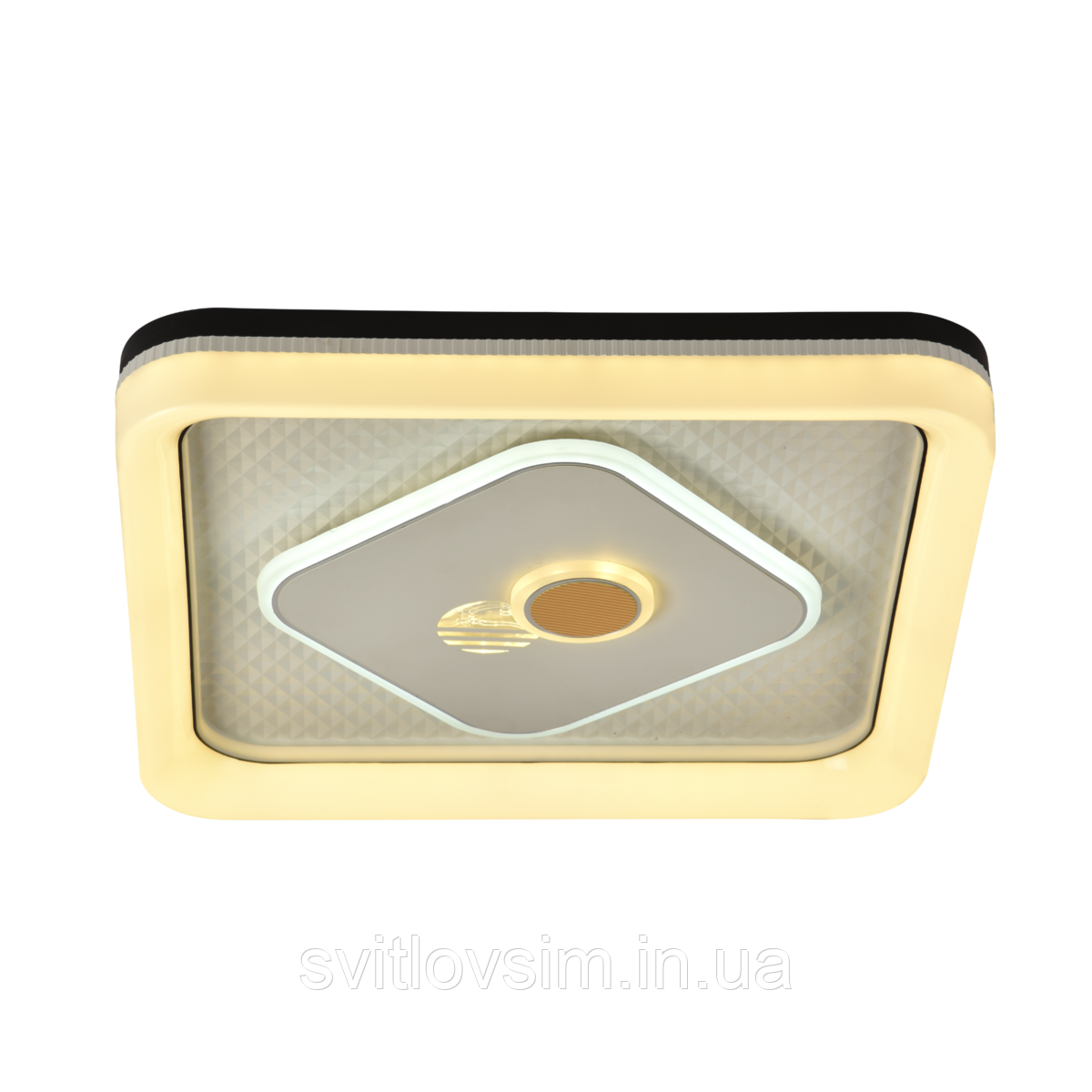 Люстра стельова світлодіодна VALESO H-022 56W квадратна, фото 1