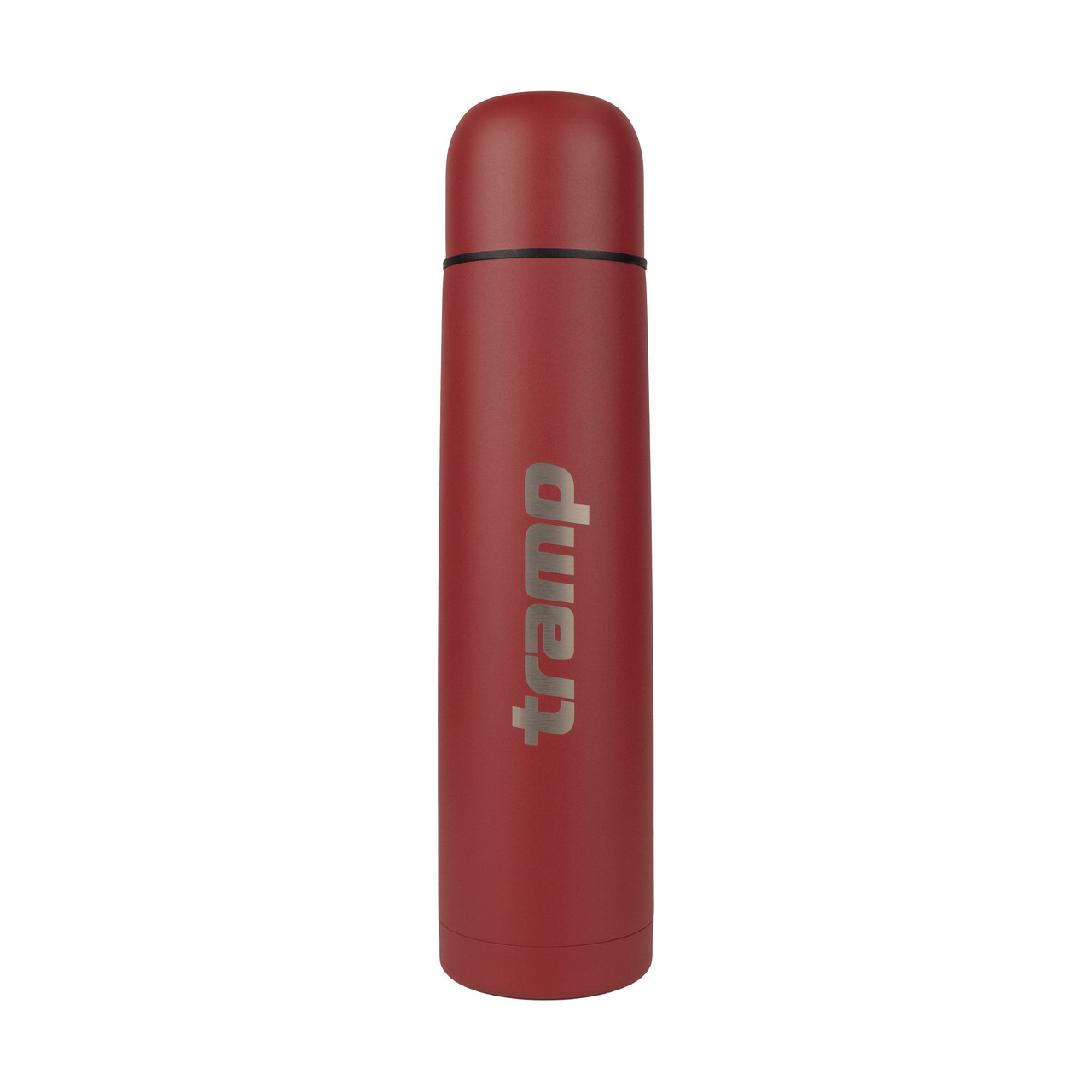 Термос TRAMP Basic UTRC-105 1 л металлический красный компактный для горячих и холодных напитков, фото 1