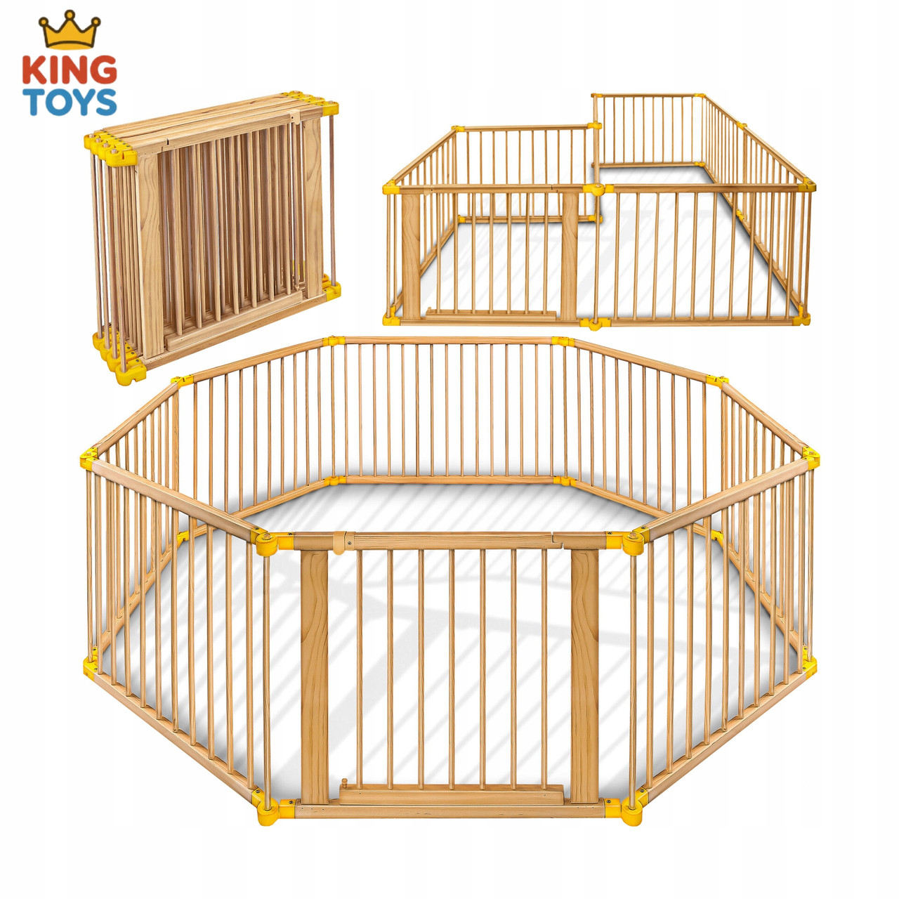 Манеж дерев’яний для дітей «Безпечний простір»