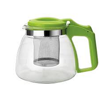 Чайник скляний Interos з жаростійкого скла 900 мл