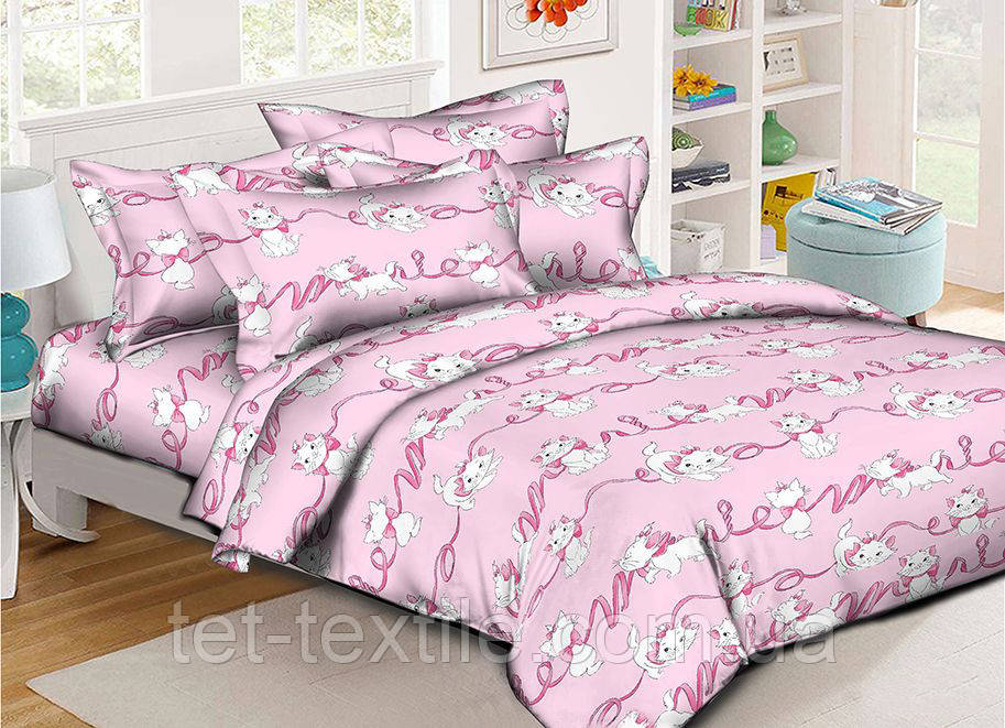 Дитяча постільна білизна ТЕТ Ранфорс Кішка Мері 100% бавовна