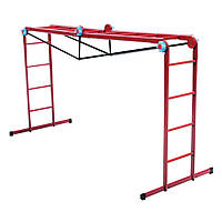 Драбина металева, трансформер, Україна 4 ступені х 4 секції (770-142)